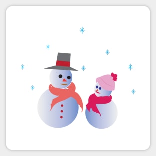 Snowman Sticker